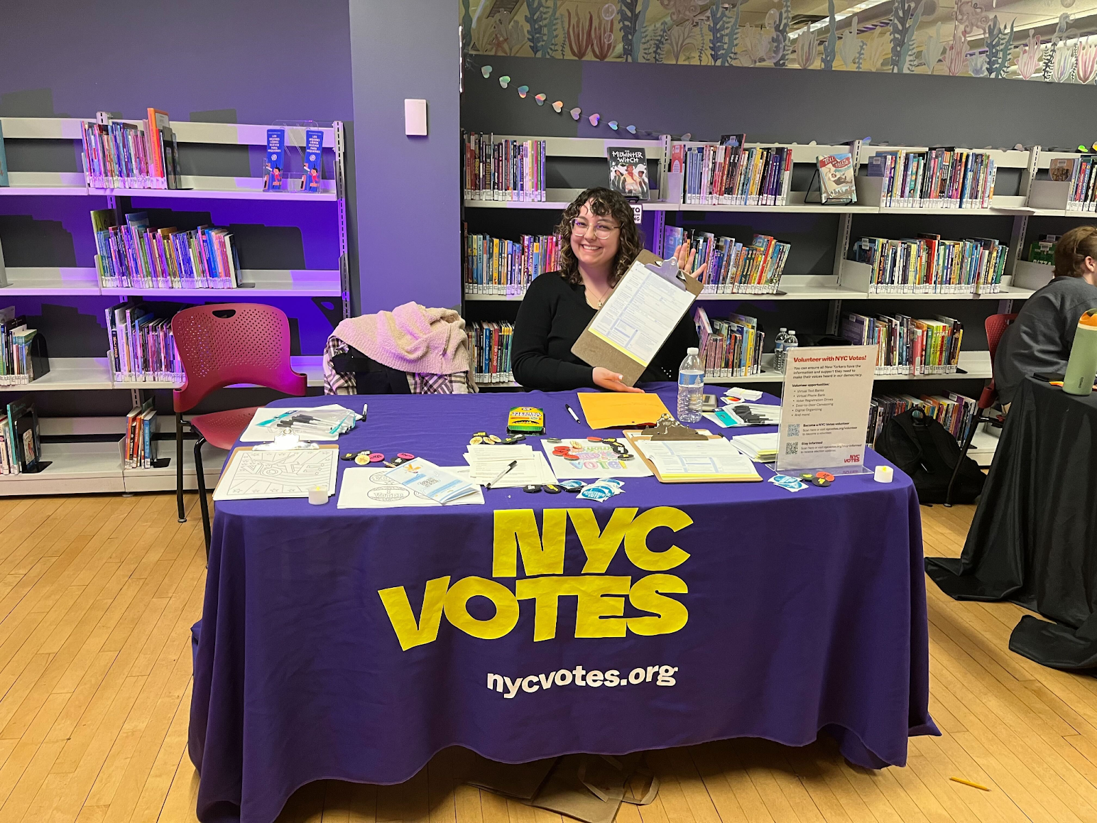 C'est toujours une Journée d'inscription des électeurs/électrices à NYC Votes !